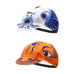 Classic Print Cycling Caps Outdoor Sports Road Bicycle Hats Breathable Quick Dry