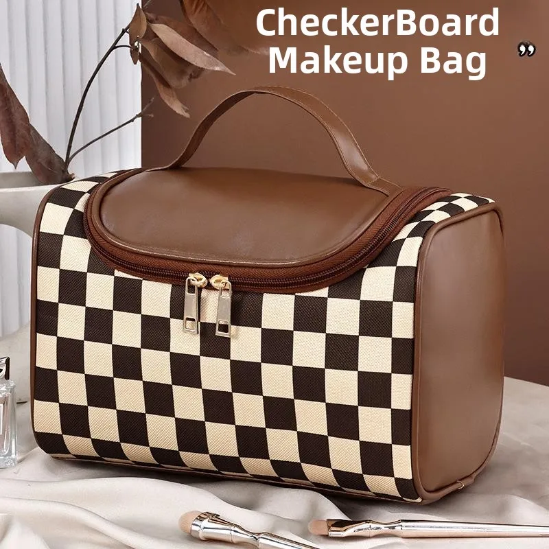 bolsa-de-maquiagem-retro-portatil-de-grande-capacidade-com-padrao-xadrez-bolsa-de-armazenamento-de-artigos-de-higiene-pessoa