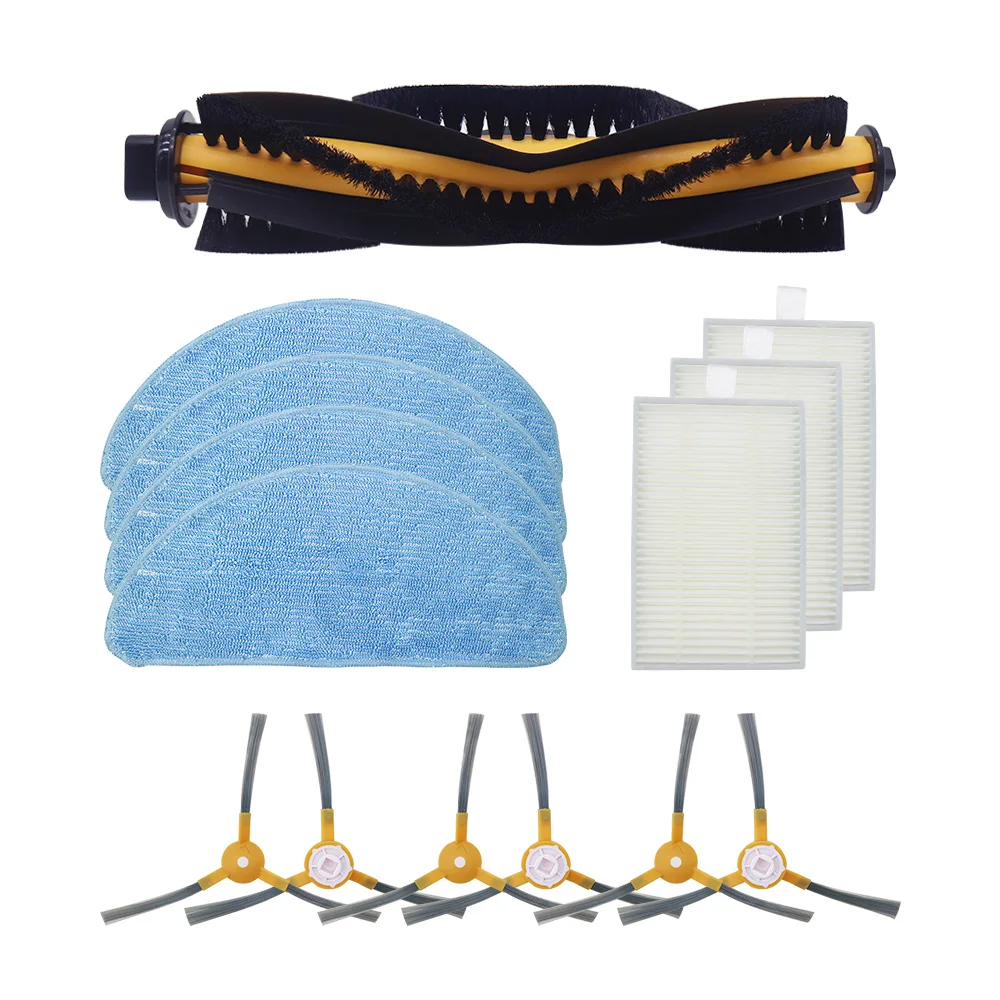 Kit d'accessoires et filtre de nettoyage pour aspirateur Proscenic 800T 820S, pour LIECTROUX C30B, avec filtre HEPA et brosse latérale