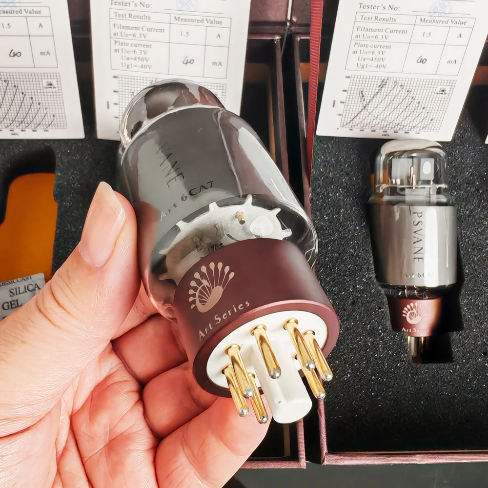 PSVANE ART 6CA7 Vacuum Tube Upgrade EL34C EL34 EL34B 6P3P KT66 6V6 KT77 6L6 6CA7 6N3C Sound Amplifier Tube Power Amplifier