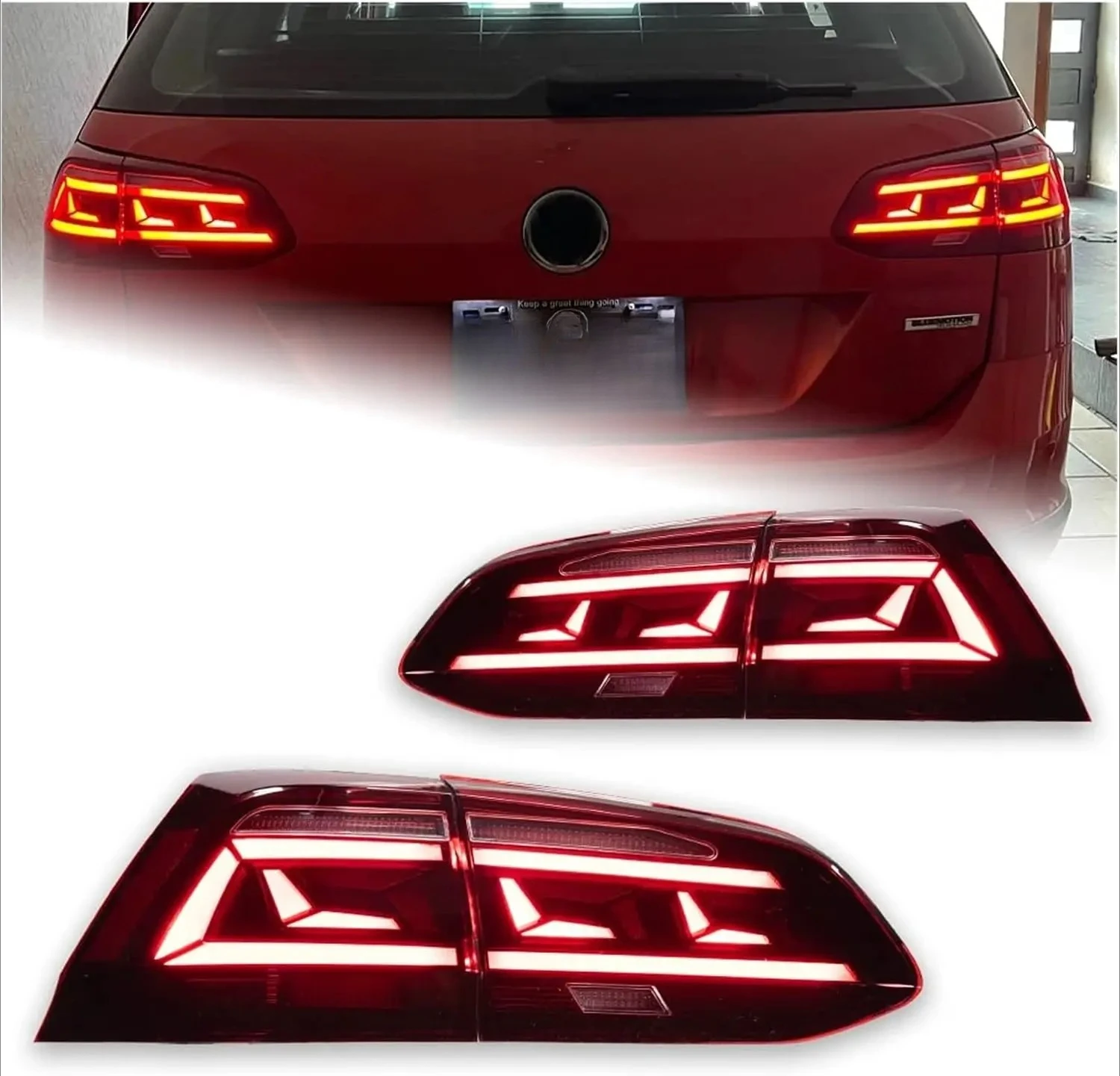 LED Tail Lights For Volkswagen Variant VW Golf 7 Golf 7.5 2013-20 sport Rear Brake Turn Signal Automotive Accessories