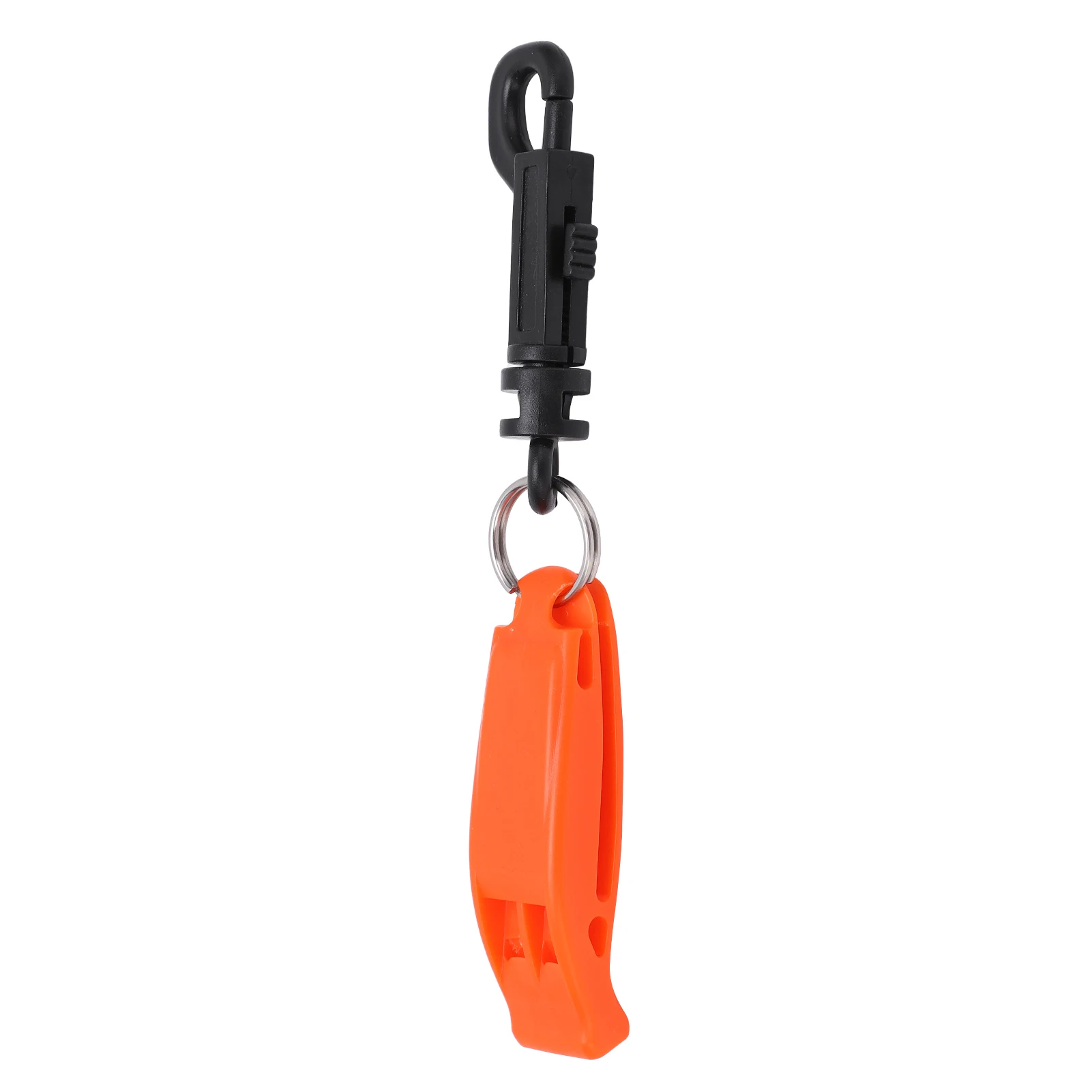 Emergency Whistle Dual Frequency Multifunctional Orange Safety Warning Whistle for Boating Fishing Camping Hiking Death Whistle