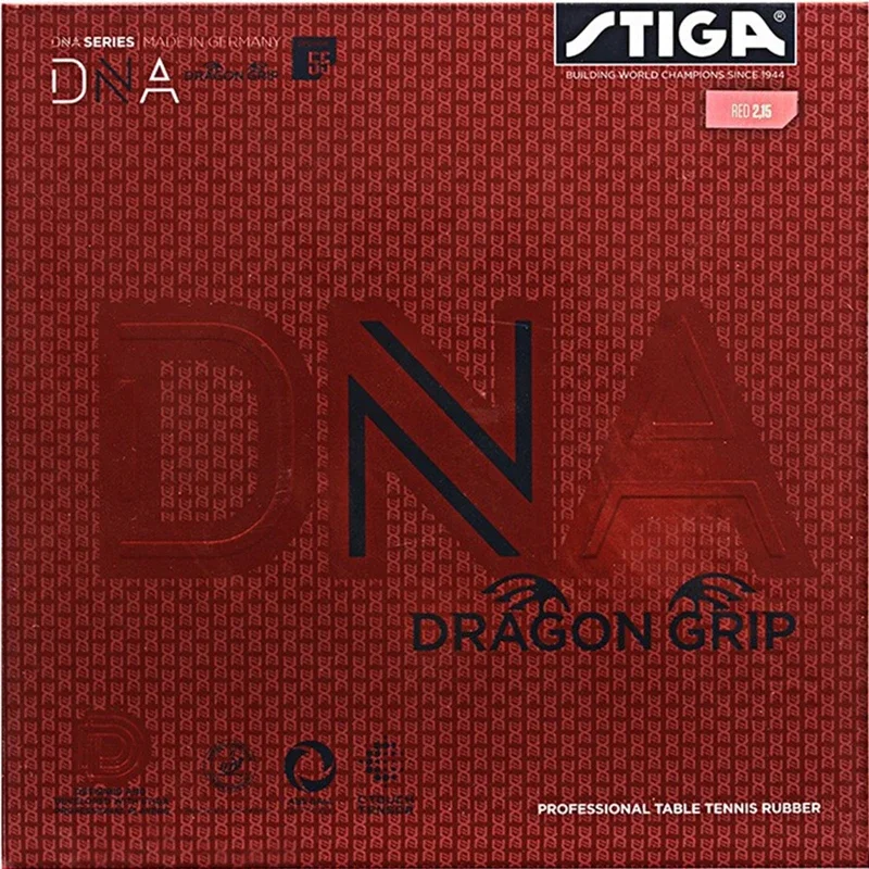 STIGA DNA DRAGON GRIP-GOMA para tenis de mesa, esponja de Ping Pong Original, liberación limitada