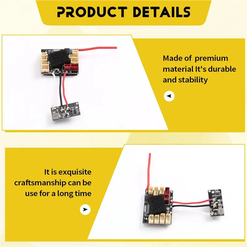 لوحدة الاستقبال المتوافقة مع RC C032 C032 لجزء استبدال ترقية طائرات الهليكوبتر RC