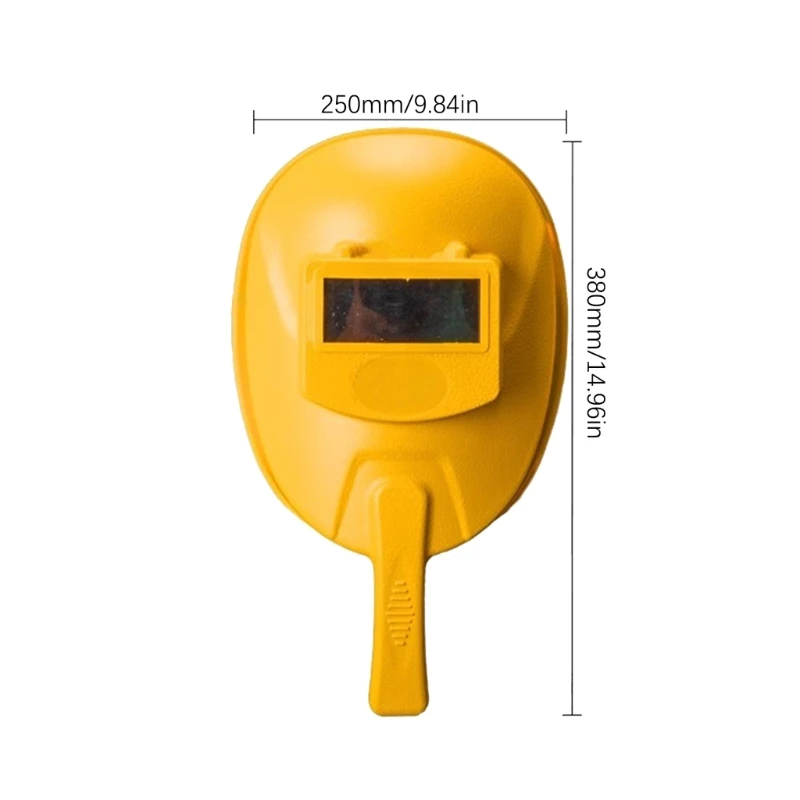 Flip Front Welding Helmet Welder Grinding Cover UV Radiation Face Mask Dropship