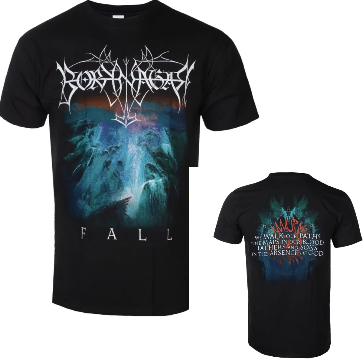 2026 Borknagar Graphic Cotton Band T-shirt Unisex Summer Short Sleeve Fashion Brand Tee Luxury Casual Vintage Tees