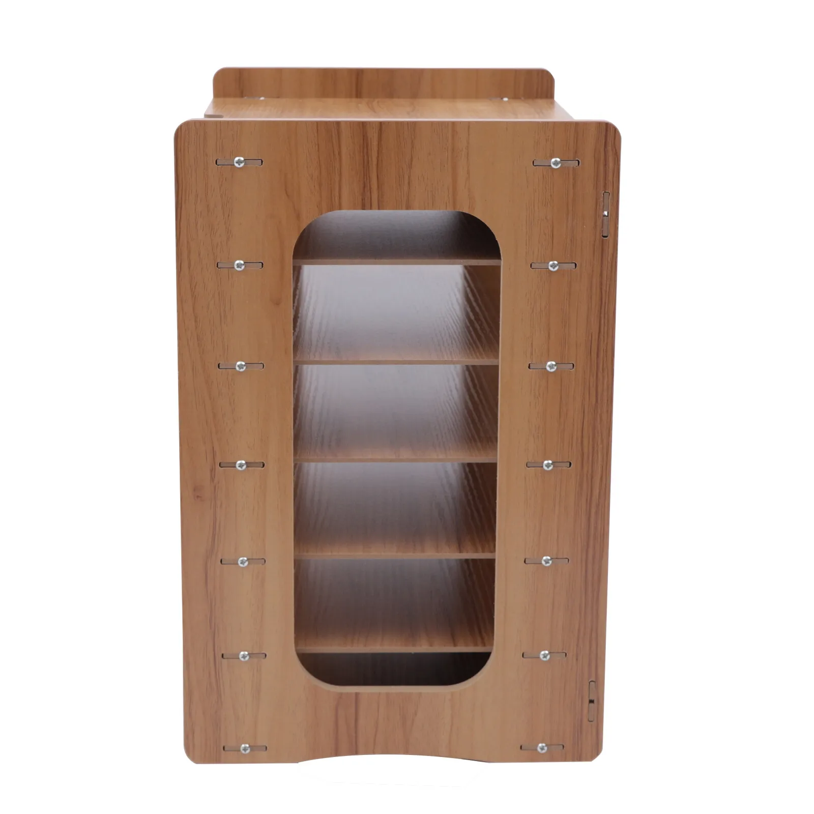 7-Step Office Paper Organizer Office Wood Desk A4 Paper Tray Letter Shelf Document Holder