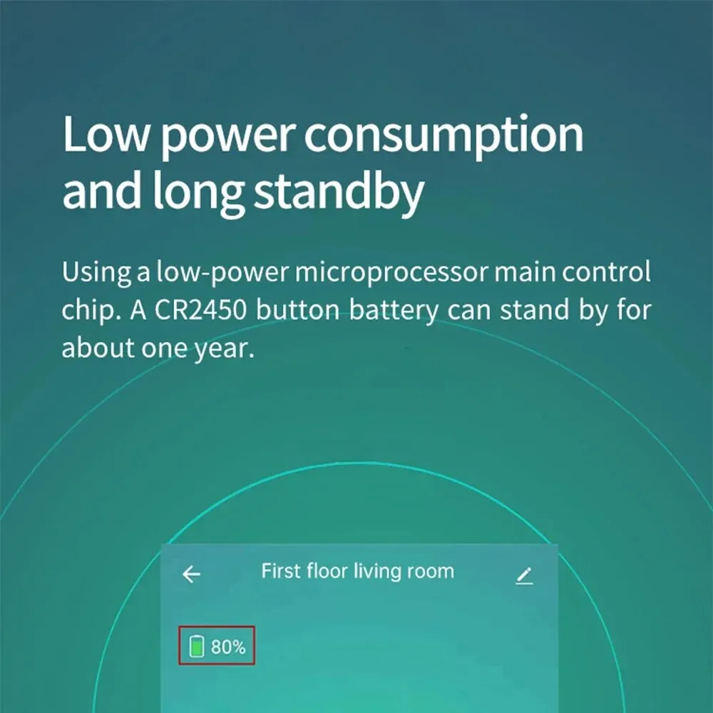 Tuya ZigBee Smart PIR-bewegingssensor Ingebouwde batterij Passieve infrarooddetector Beveiliging Inbraakalarmsensor