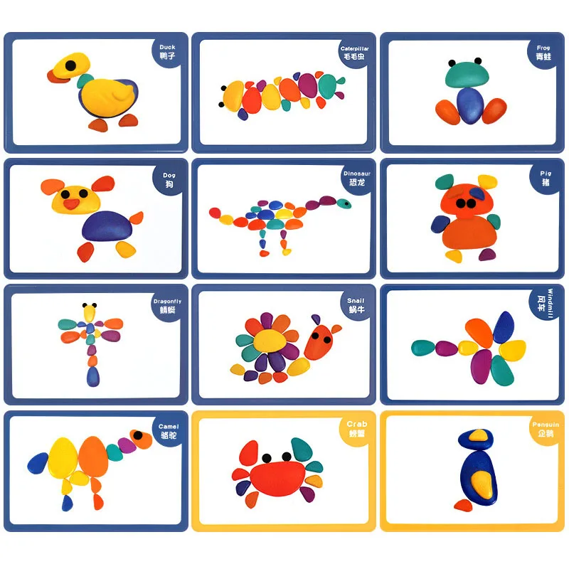 Kinder Holz DIY Puzzle Verrückte Stein Bausteine Kreativität Entwicklung Spielzeug Montessori Frühen Pädagogisches Spielzeug Geschenke Kinder