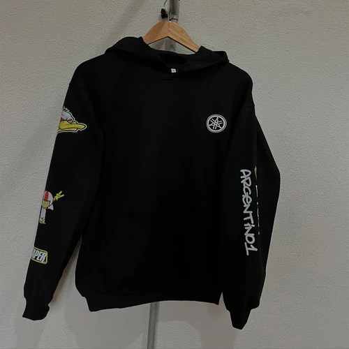 Imagen 2 del producto Sudadera con Capucha Casual de Moda Primavera/Verano 2026 Yamaha para Hombres y Mujeres, Camiseta Deportiva de Manga Larga para Entusiastas de las Motocicletas de Carreras