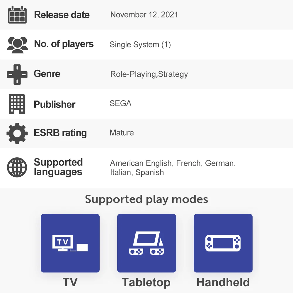 Nintendo Switch Games Shin Megami Tensei V  RPG and Strategy Genre 1 Player Game Support TV Tabletop and Handheld Game Mode