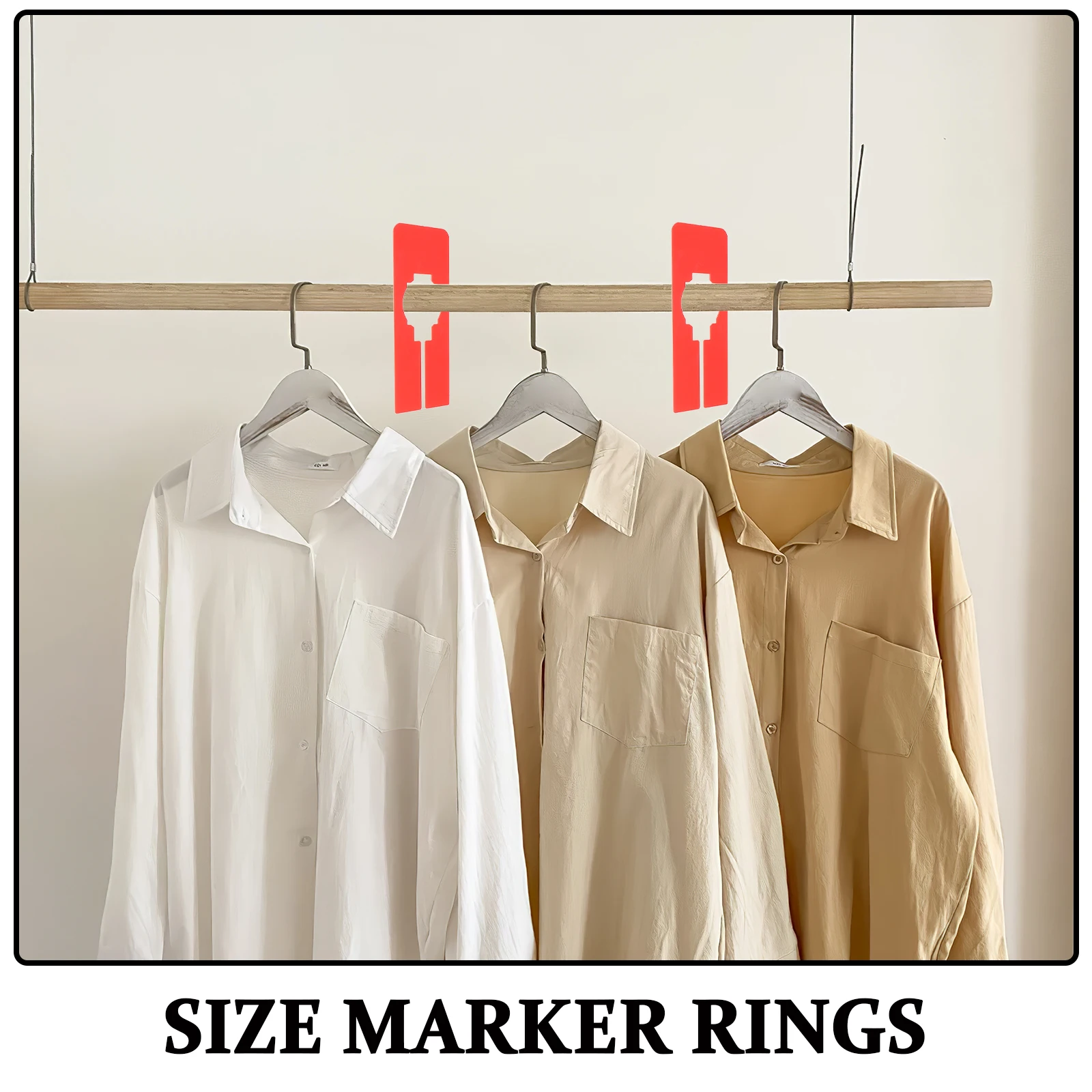 35 قطعة فواصل خزانة 35 28 مللي متر حجم الثقب خواتم ماركر خزانة منظم رف الملابس تسميات حلول تخزين المواد المتينة