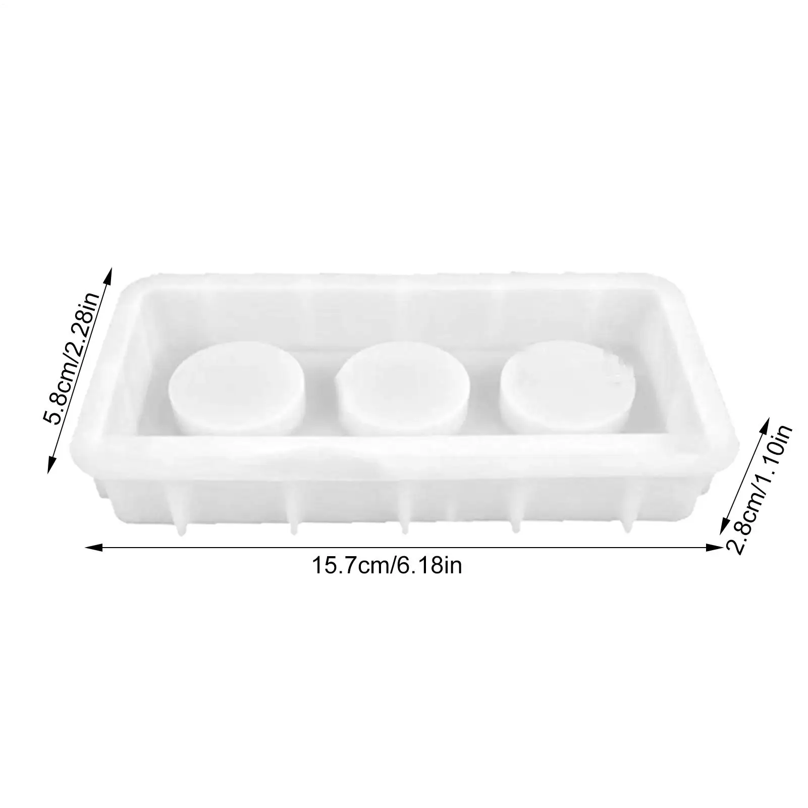 قوالب الأرنب عيد الفصح سيليكون صياغة لوازم أرنب شمعة حامل إدراج قالب لحامل الشموع إدراج الجص زخرفة الراتنج #6