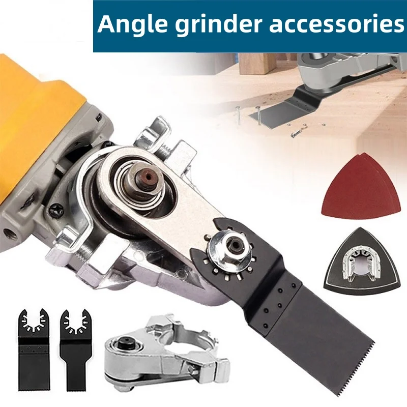 M10/M14 Thread Angle Grinder Accessories Suitable for Cutting Wall Plastic Pipes with 100 115 125 Angle Grinder Adapter