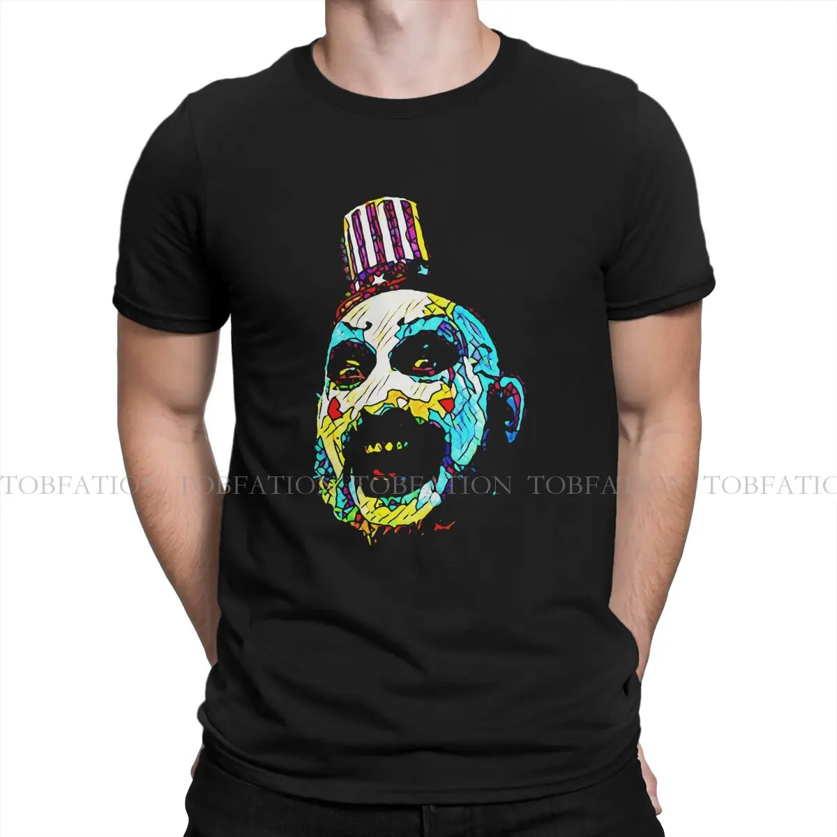 Spaulding Casual TShirt House Of 1000 Corpses Horror Movie Printing Streetwear Comfortable T Shirt Men Tee Special Gift Idea