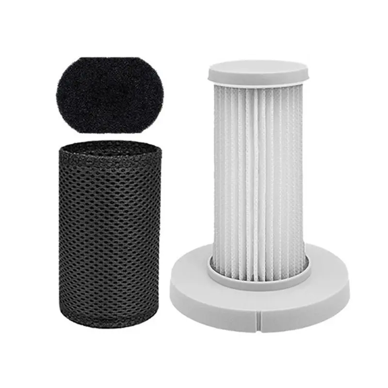 A38T For Deerma DX700 DX700S Vacuum Cleaner Filter Replacement HEPA Filter Cleaning Brush Deep Filtration Accessories 5 Pack