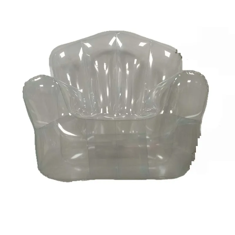 

Sofa transparent inflatable sofa foldable outdoor camping leisure living room creative placement