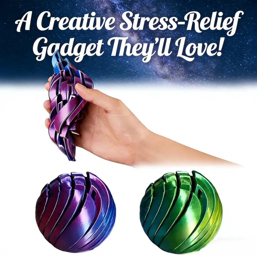 

3D шарик слизи, игрушка-непоседа, спиральная сенсорная игрушка для снятия стресса для детей и взрослых, подарки на Рождество, день рождения, игрушки для снятия тревоги
