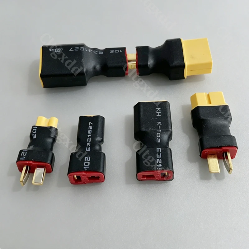 Cltgxdd XT30 XT60 XT90 T-Stecker TRX Lipo-Akku-Konvertierungsadapter Stecker-Buchse-Verbinder für RC-Auto, Flugzeug, FPV-Drohnenmodell – Detail 16