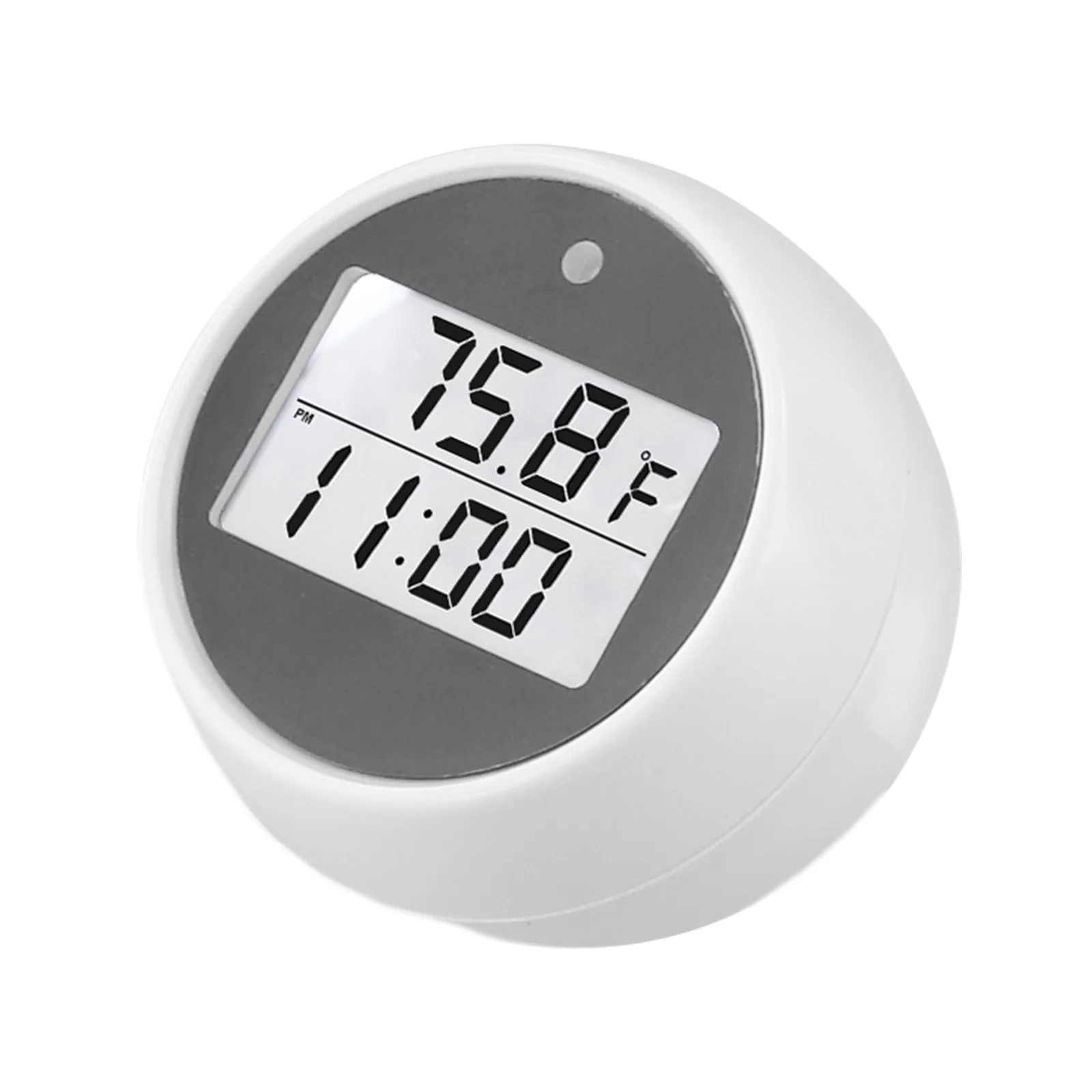 Home Fitness Use 4*4*3.5cm Floating Water Thermometer Automatic Ice Bath Water Thermometer Alarm Flashing Feature