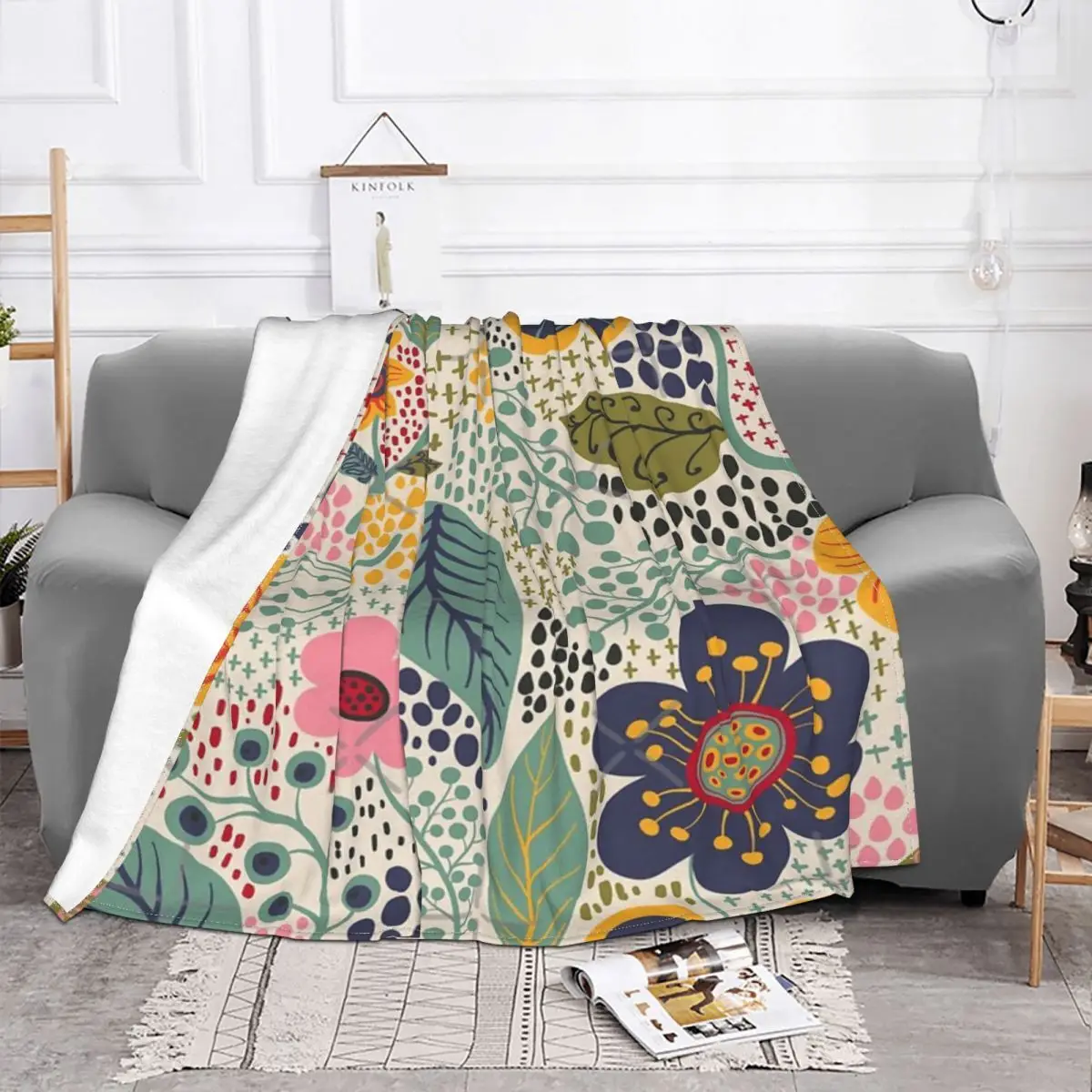 Secret Garden Quilt Blanket Throw Blanket Blankets And Throws Throw Blanket