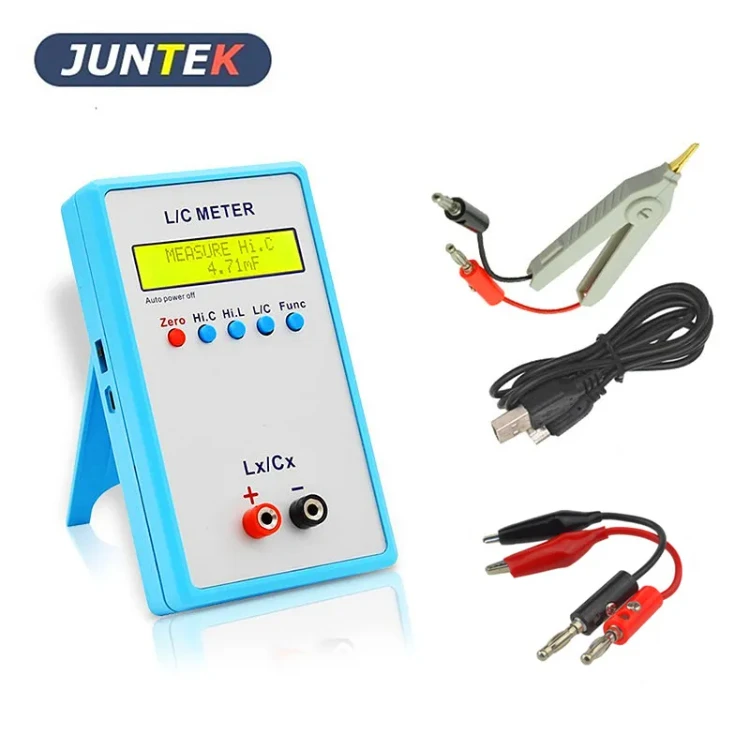 LC-200A 1pF-100mF 1uH-100H High Precision Digital Display Capacitance and Inductance Meter LC Meter JUNTEK