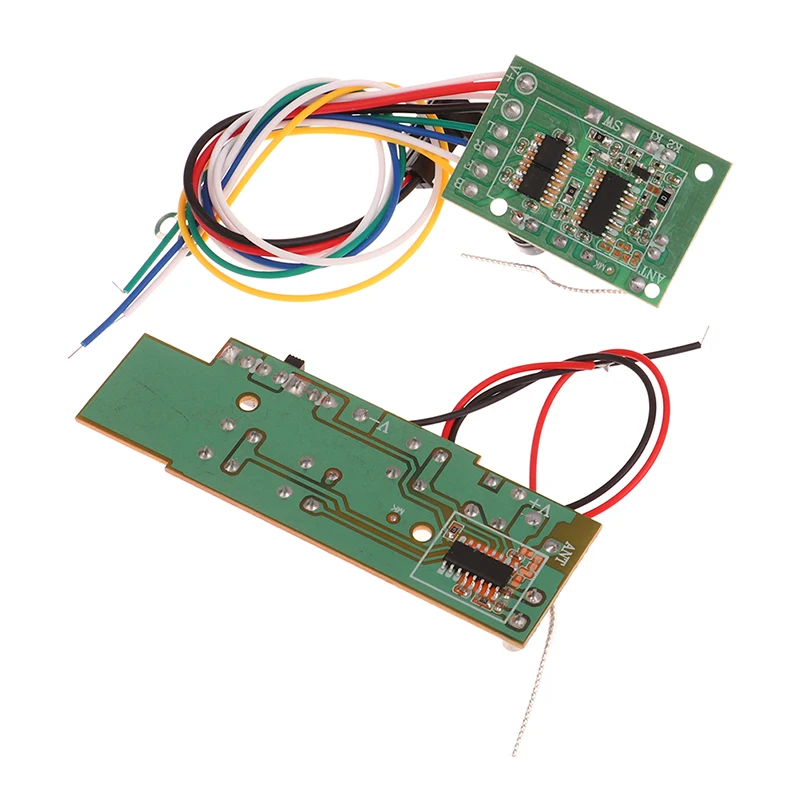 2,4G 4CH RC Fernbedienung Schaltung PCB Sender Und Empfänger Bord Fernbedienung Spielzeug Antenne Radio System