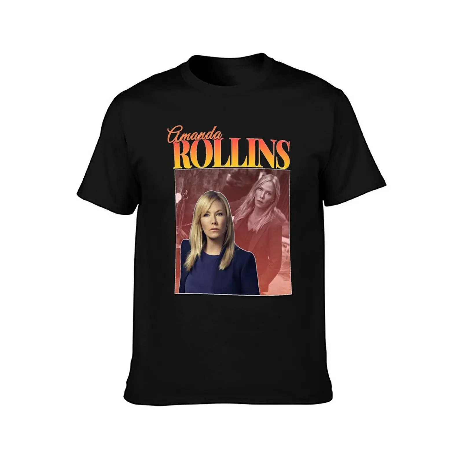 Amanda Rollins 90s Inspired Vintage Homage T-Shirt Lightweight Casual Summer T-Shirt