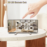 Led Digital Clock for Bedroom Alarm Clock Bedside Table Decorations Smart Life Electronics Electronic Desk Child Light Dawn Home