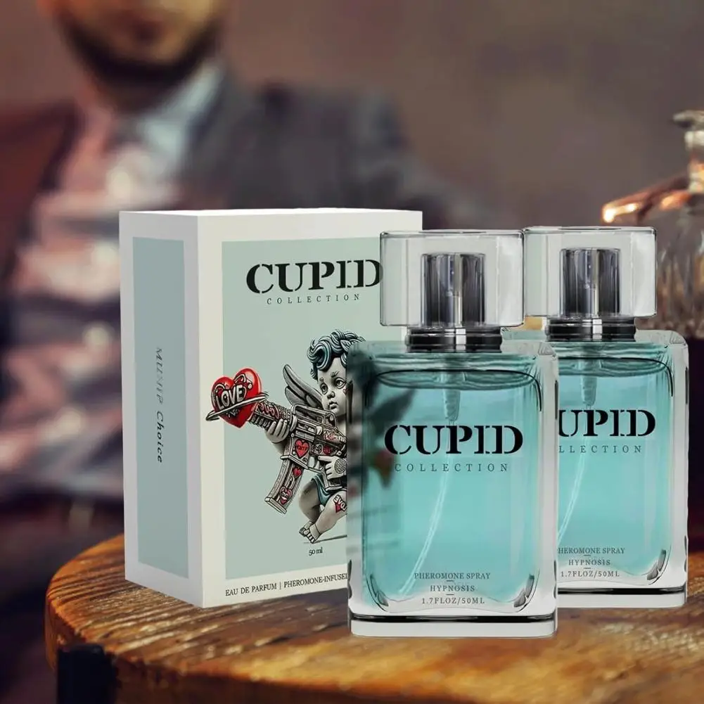 50ml Cupido Charm ParfumsOriginele Parfum Spray langdurige Voor Mannen Eau De Parfum Spray langdurige Feromonen Gift