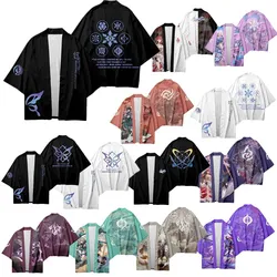 Color Cosplayer Haori Cloak Honkai: Star Rail Sushang Cosplay Costume Loose Jacket Harajuku Cardigan Unisex Harajuku Top
