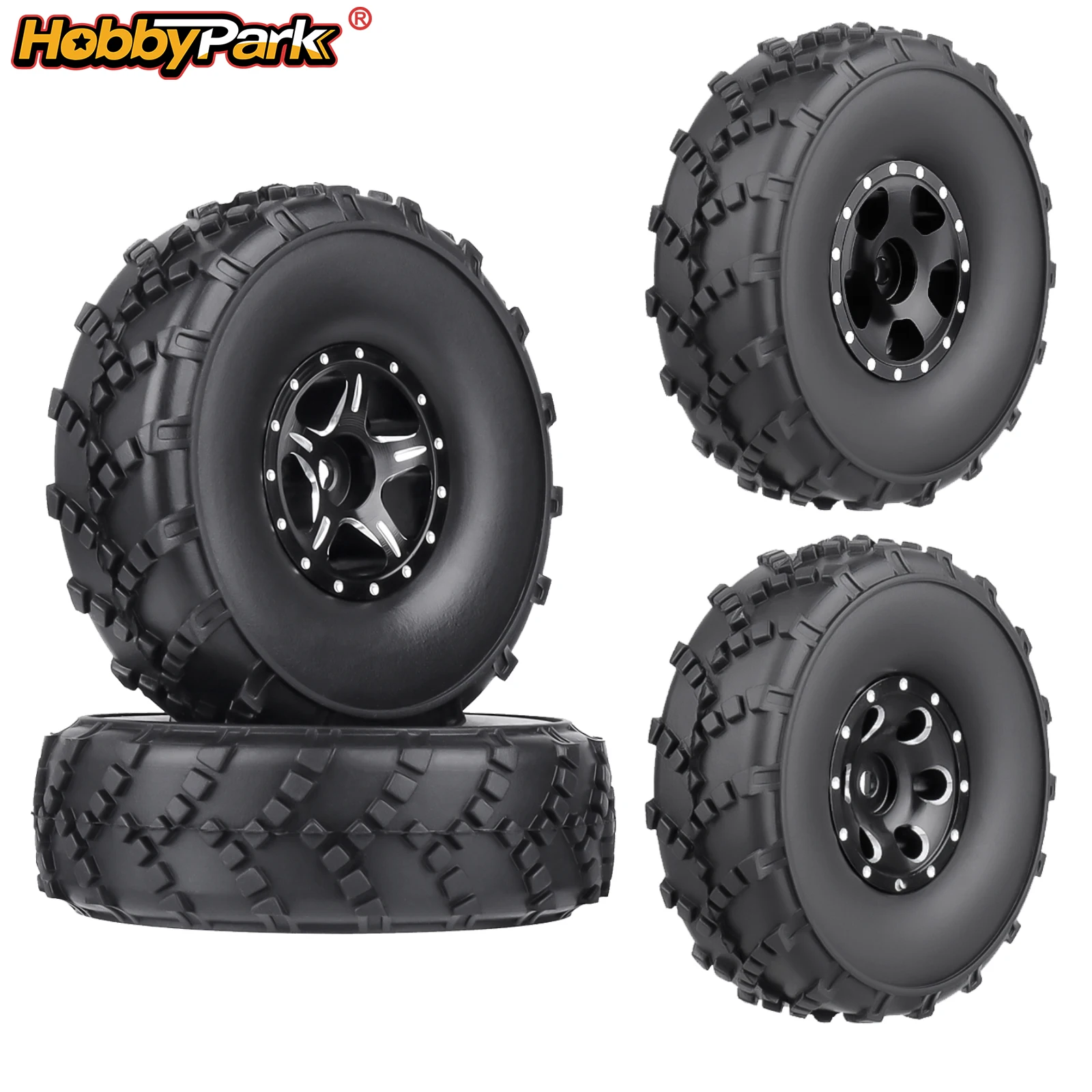 Rc Rock Crawler - Neumáticos Todoterreno HobbyPark S5 Sticky Super