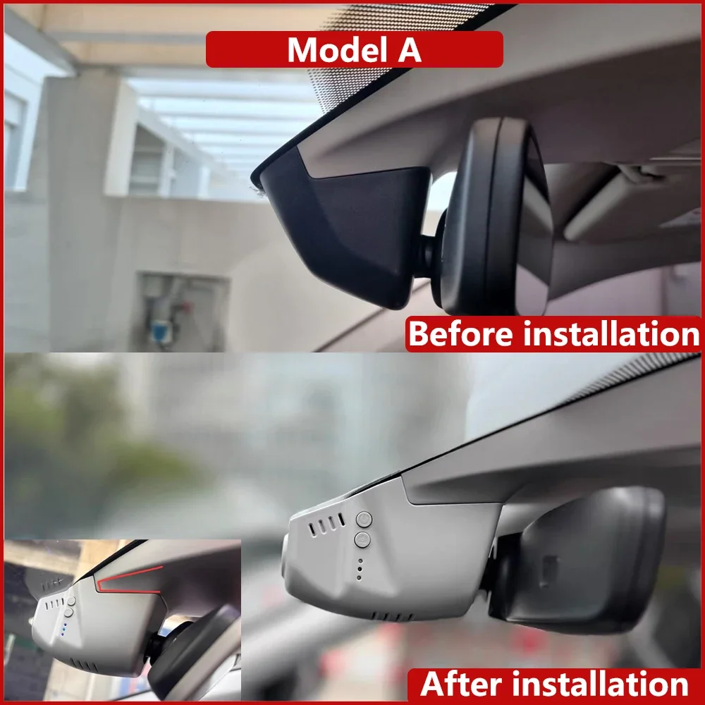for Skoda Slavia Fabia Octavia Scout Rapid Kamiq Kushaq Kodiaq Mk3 Mk4 4K 2160P Car DVR Dash Cam Camera Night Vision Recorder - Image 2