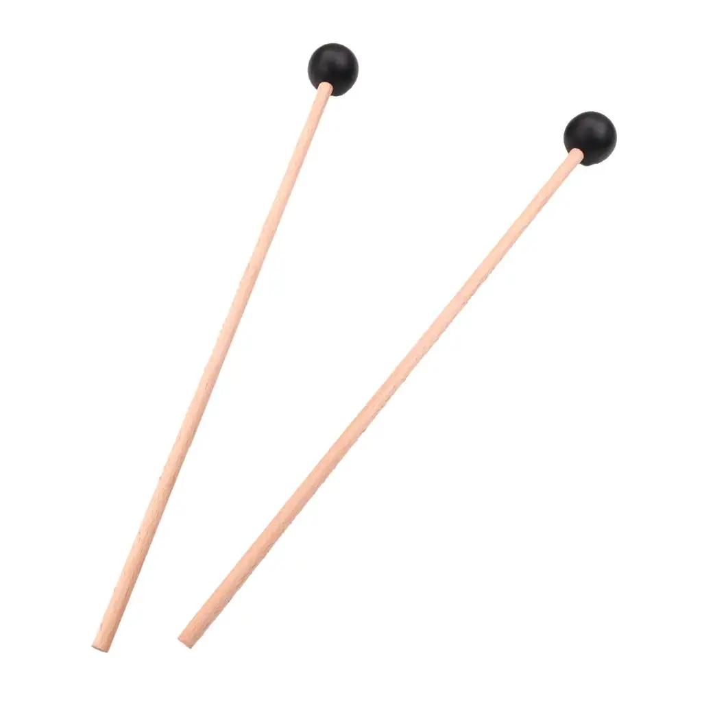 Magideal 1 Pair of Percussion Marimba Mallet Drumsticks for Xylophone