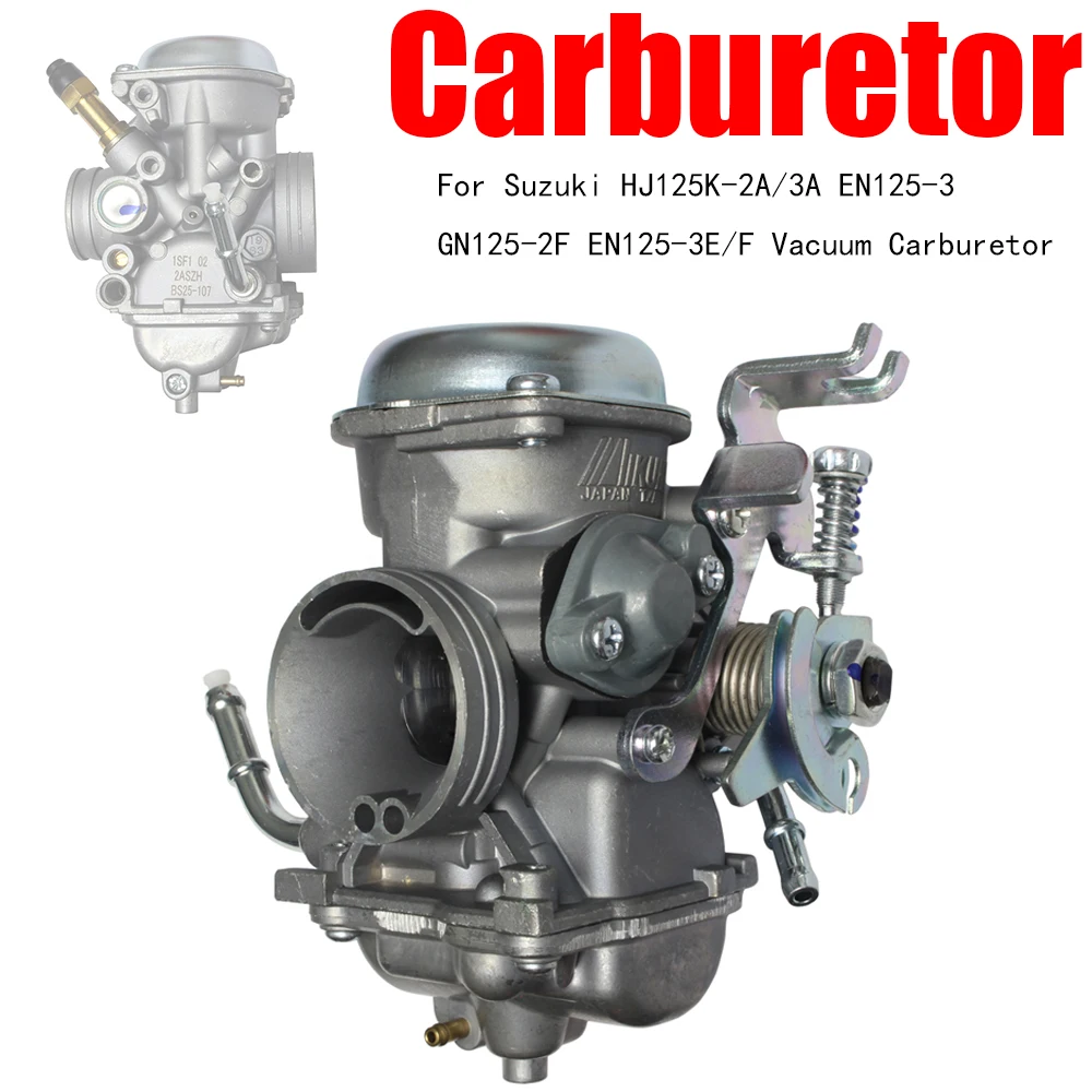 

Карбюратор для Suzuki HJ125K-2A/3A EN125-3 GN125-2F EN125-3E/F вакуумный карбюратор