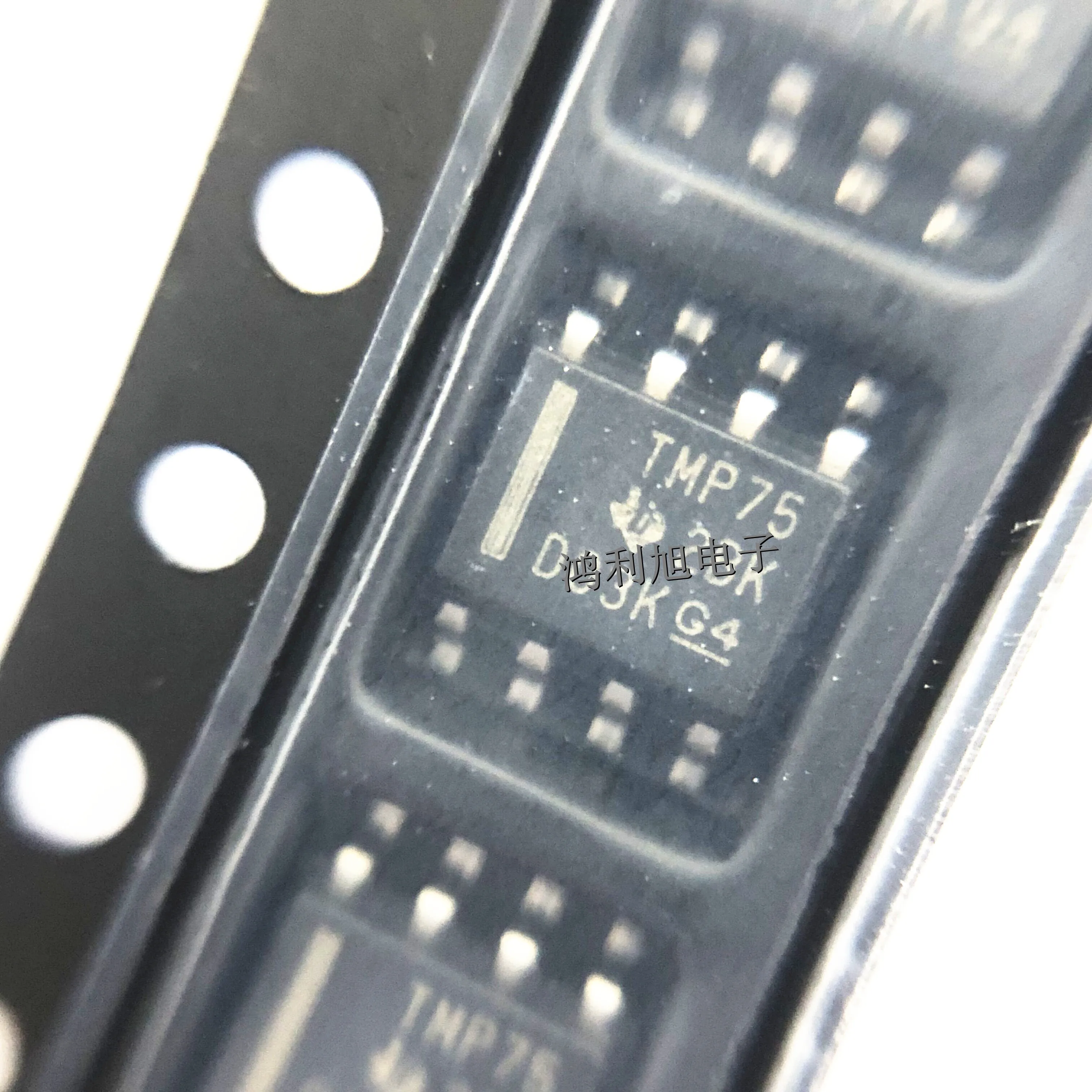 Imagem -05 - Sensor de Temp Digital Serial Digital 2-wire I2c Smbus Soic de Pinos t r Tmp75 Marcação Tmp75 10 Peças por Lote