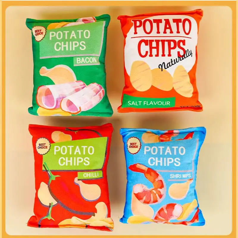 Pet Dogs Toy Squeak Plush Toy For Dogs Supplies Fit for All Puppy Pet Sound Toy Funny Durable Chew Molar Cute Toy Pets Supplies