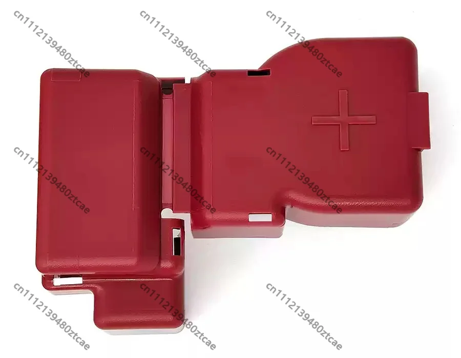 Plastic Battery Positive Terminal Protection Cover Auto Storage Battery Wire Harness Insulating Protective Shell Model 7158