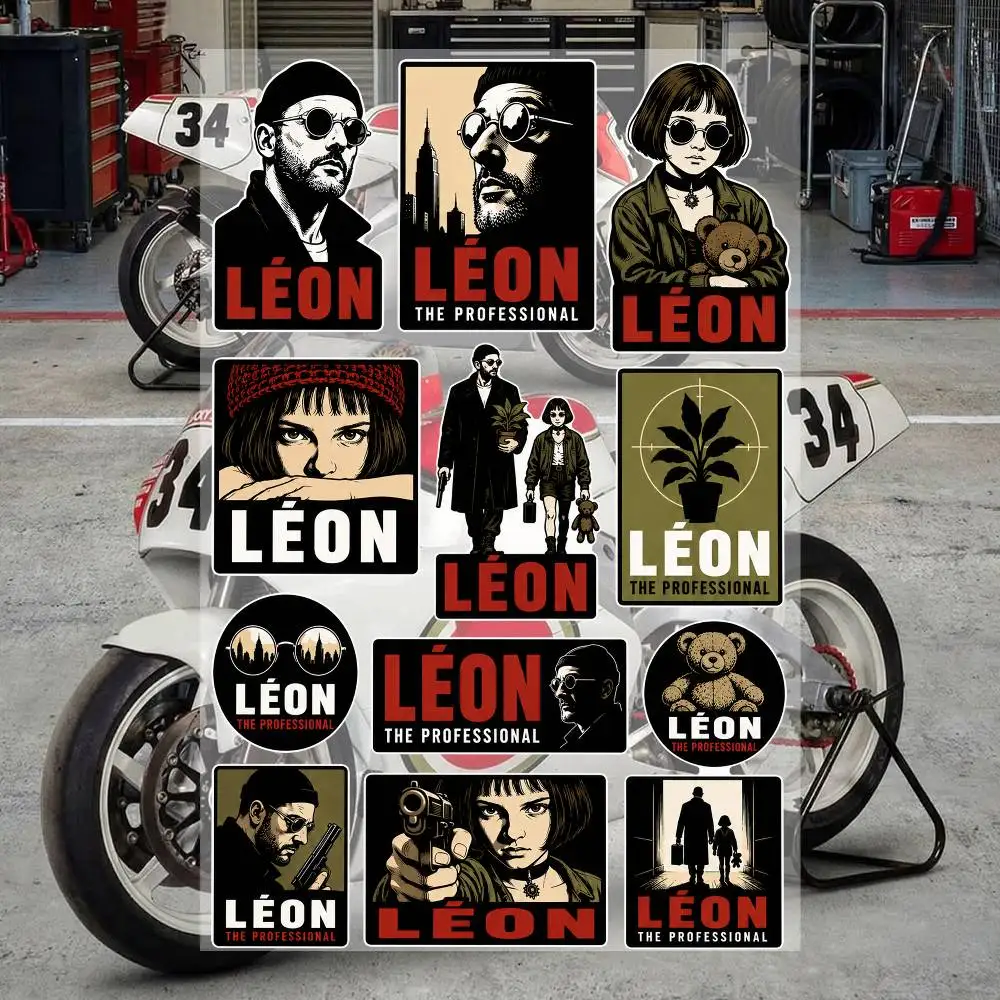 L-eO-N- The P-R-O-feS-S-iO-N-aL- Ästhetische Graffiti-Aufkleber, wasserfeste PVC-Aufkleber für Auto, Motorrad, Skateboard, Helm, Notizbuch