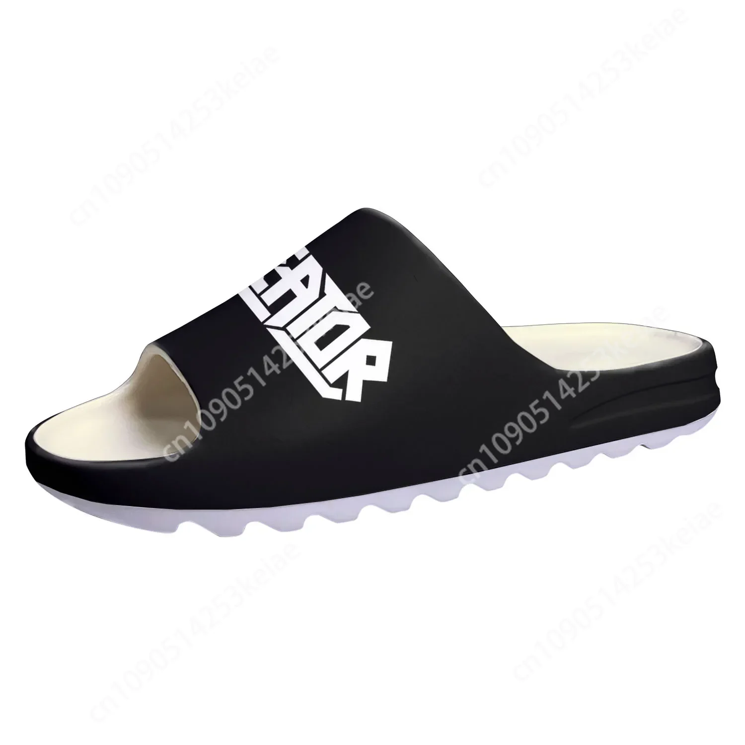 

Kreator Band Soft Sole Sllipers High Grade Home Clogs Customized Step on Water Shoes Mens Womens Teenager Beach on Shit Sandals