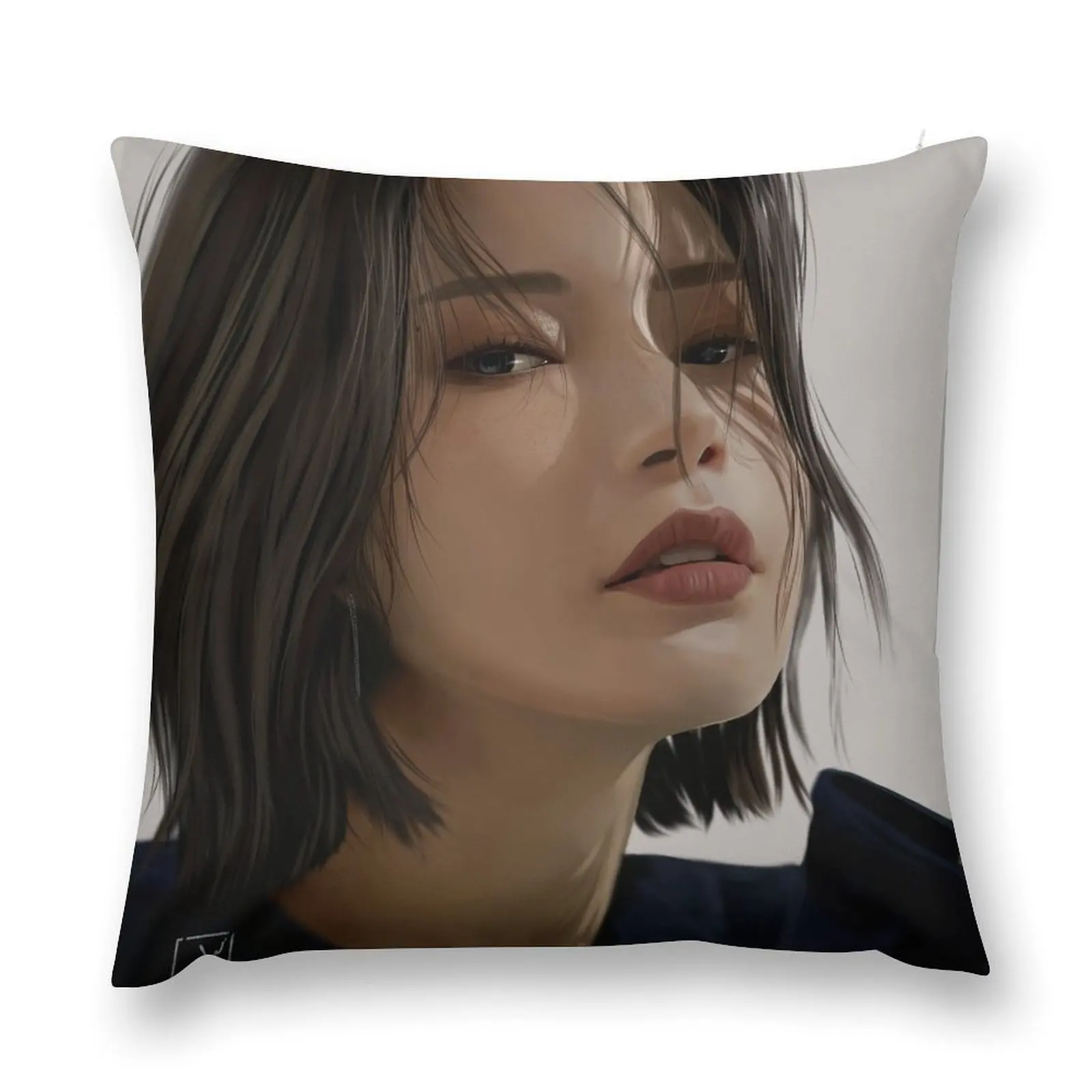 

Our Sunshine Solar Throw Pillow anime girl Christmas Pillow Covers luxury decor Plaid Sofa pillow