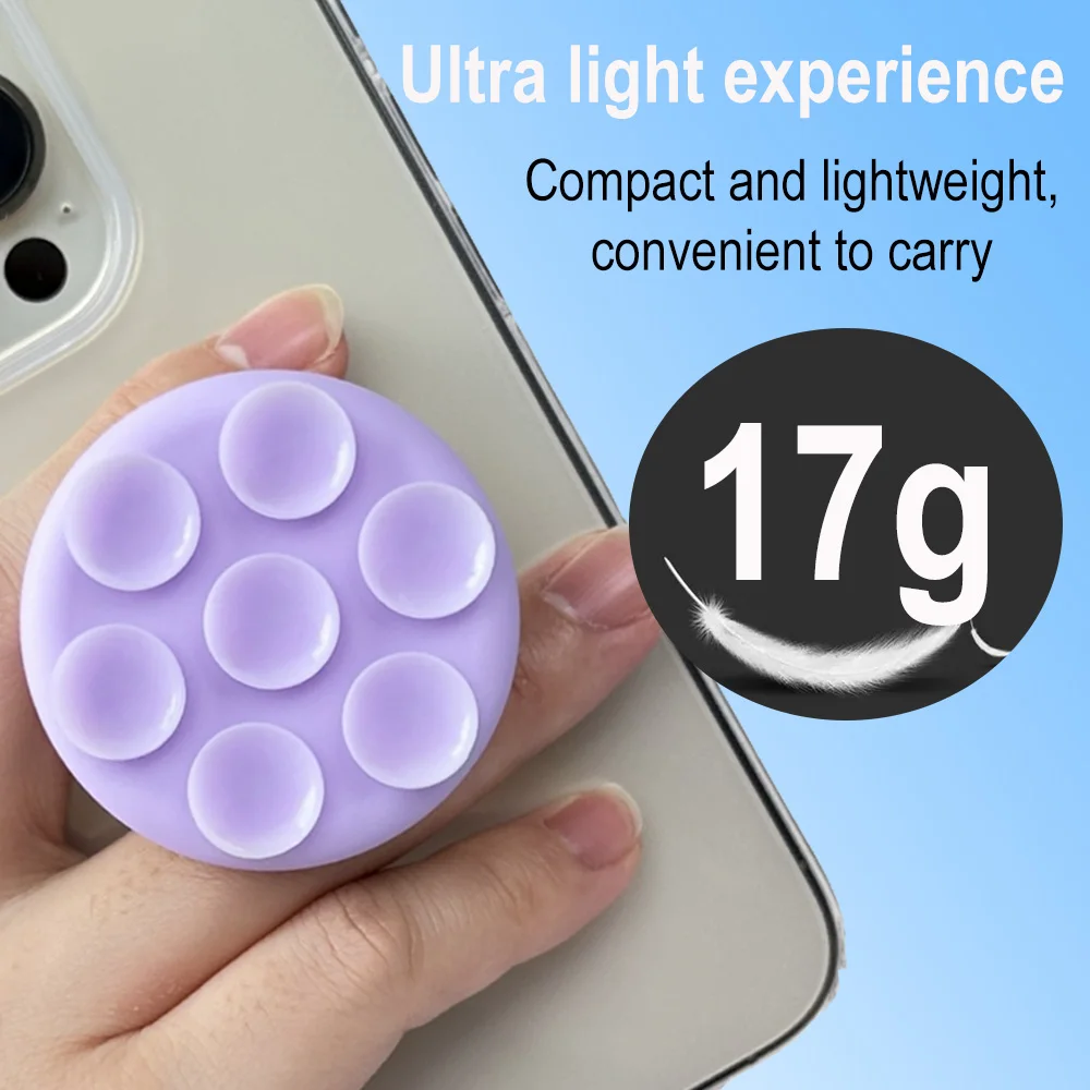 Grippopso Silicone Suction Cup Finger Ring Holder Stand For Phone Socket Cell phone Griptok Support Mobilephones Grip Bracket