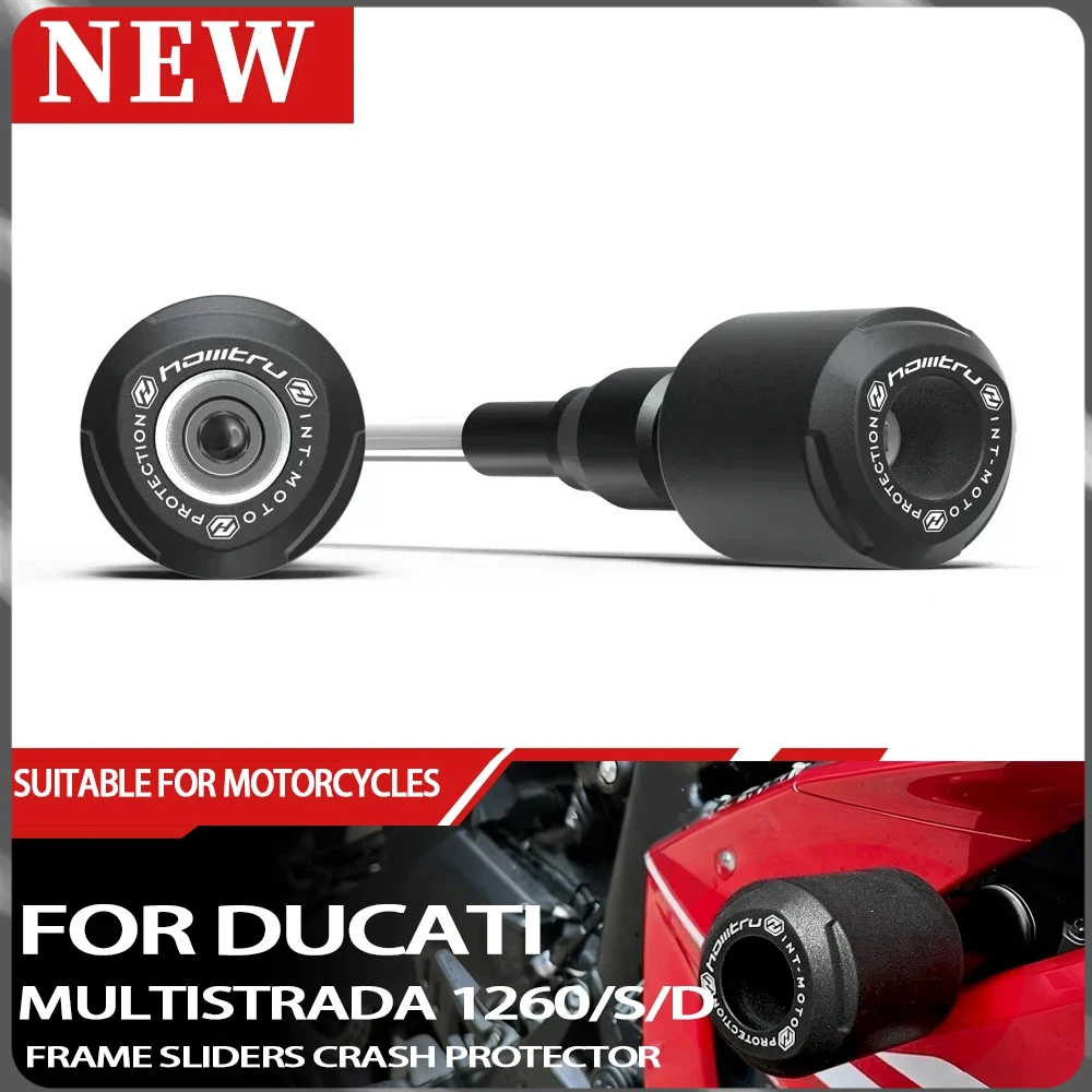 

Для Ducati Multistrada 1260 S/D Air Pikes Peak 2018-2020, рама мотоцикла, защита двигателя, аксессуары для защиты двигателя