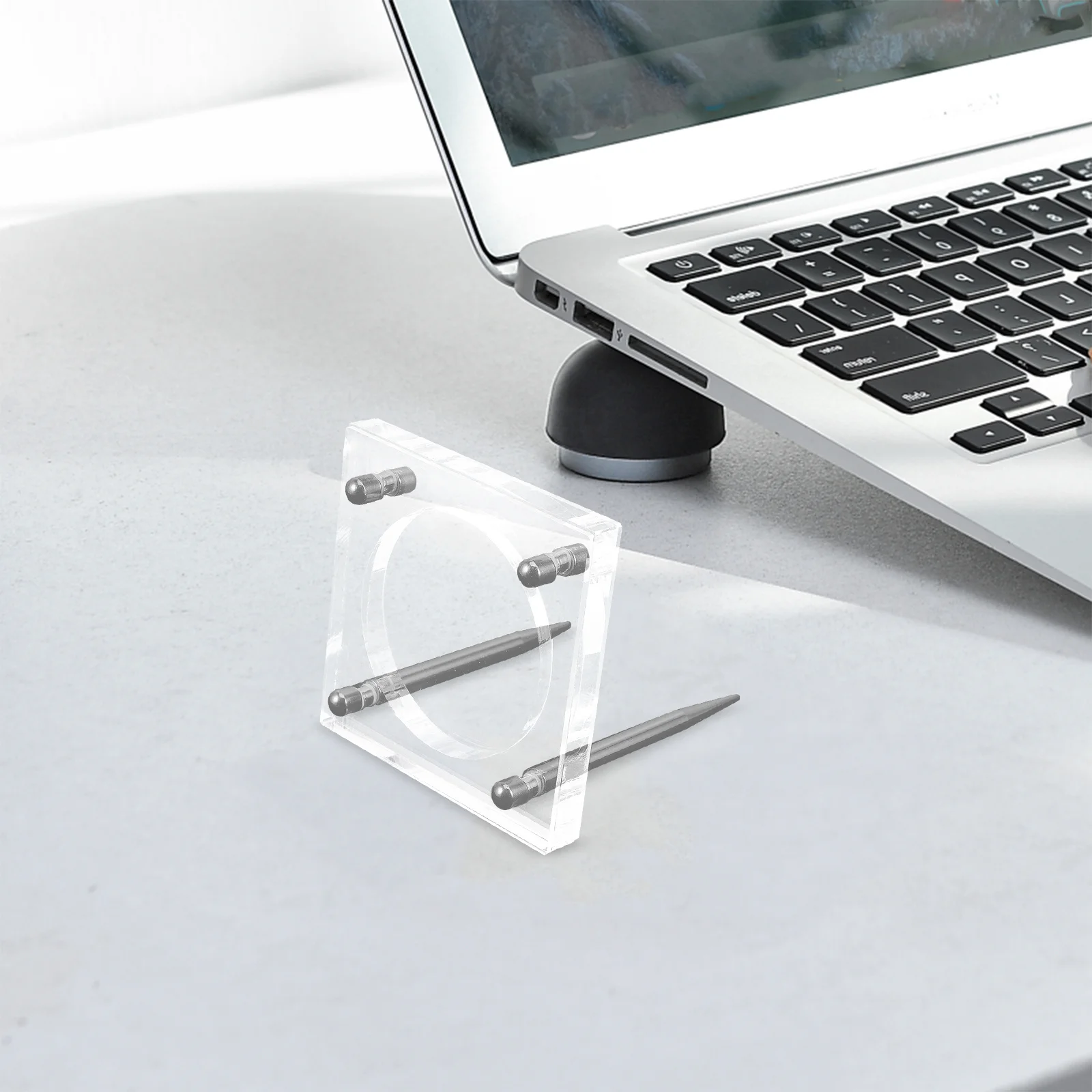 حافظة عرض العملات المعدنية لهواة الجمع 60 مم القطر الداخلي حجم مثالي لمختلف أحجام العملات المعدنية حامل مجموعة الربع #1