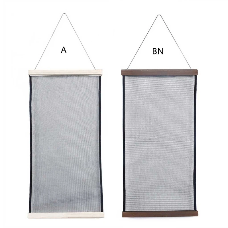 Jewelry Display Earring Gift Mesh Cloth Wall Hanging Storage Practical HXBA