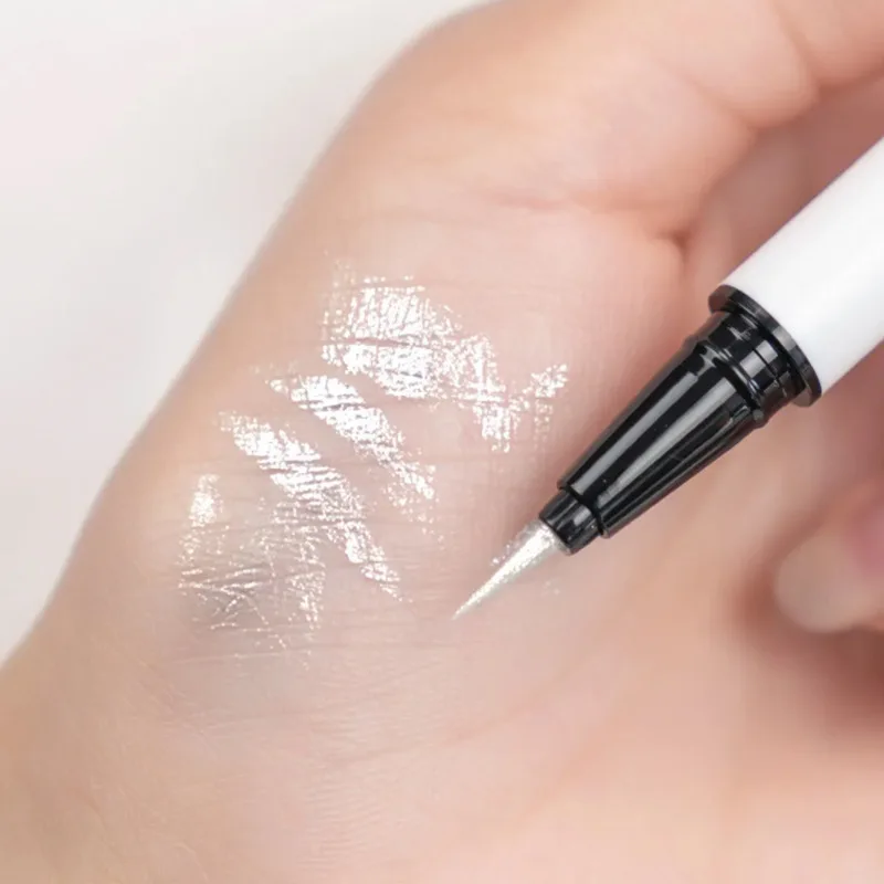 GUICAMI Diamond Eyeliner Pen Waterproof Long-lasting Super Slim Makeup Sparkling Eyeliner Pen for Eye Makeup False Eyelashes