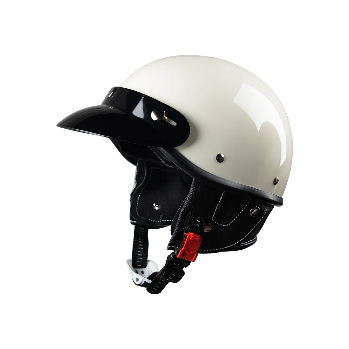 

Cycking Motorcycle Helmet Four Seasons Riding Half Helmet Men Women Scooter Cute Retro