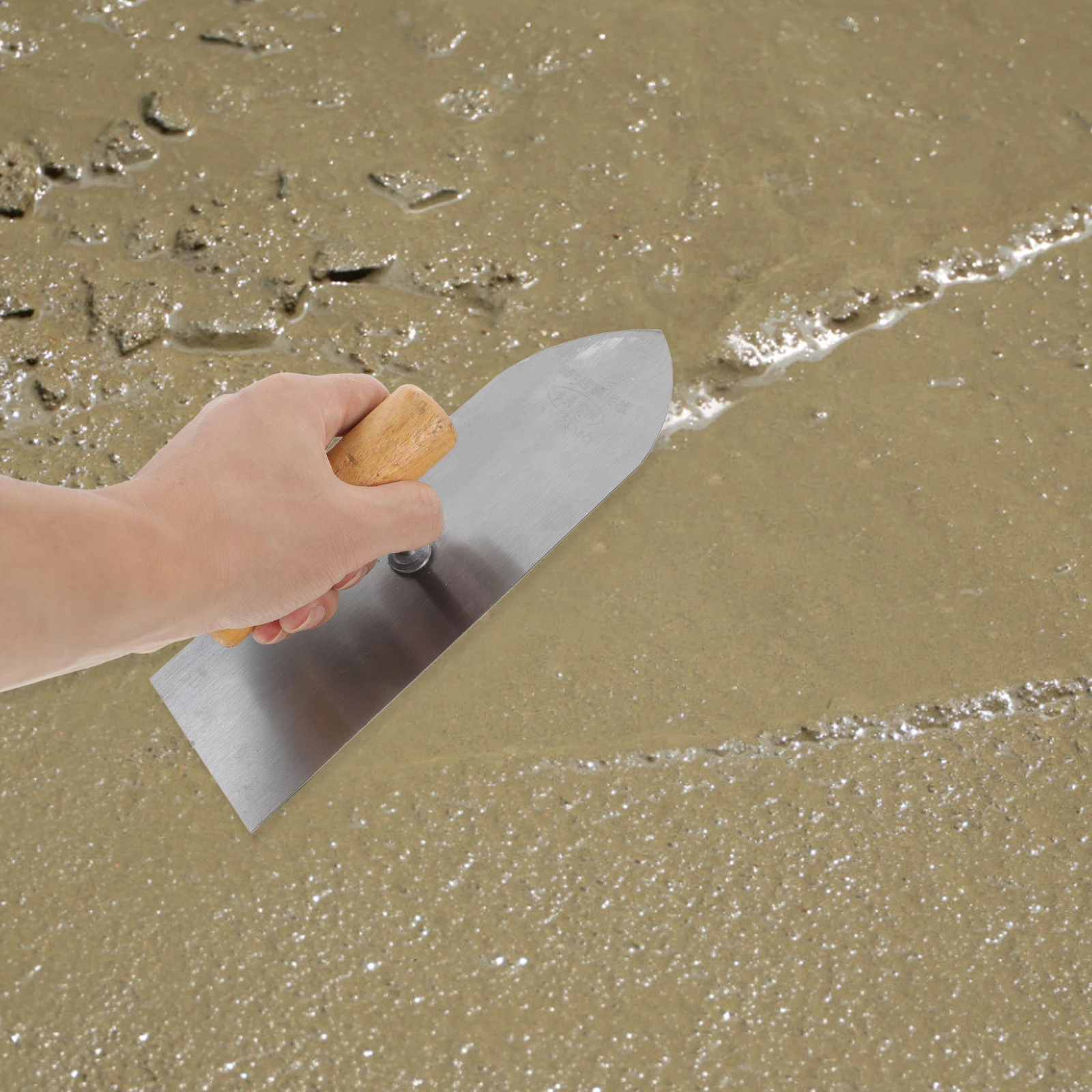 

Stainless Steel Mud Trowel 26cm Cement Spatula Pointed Finishing Tool Drywall Masonry Plastering Stucco Shovel Concrete Hand