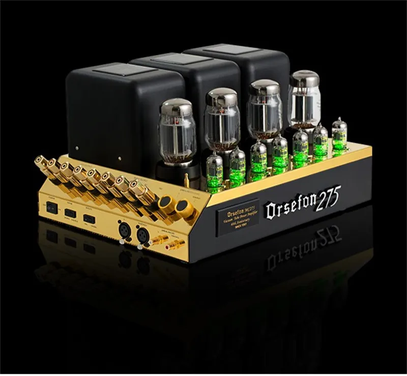 Copy Mcintosh MC275 Upgrade KT88*4 Tube Power Amplifier Tube amplifier HiFi Push-pull Class AB 75W*2