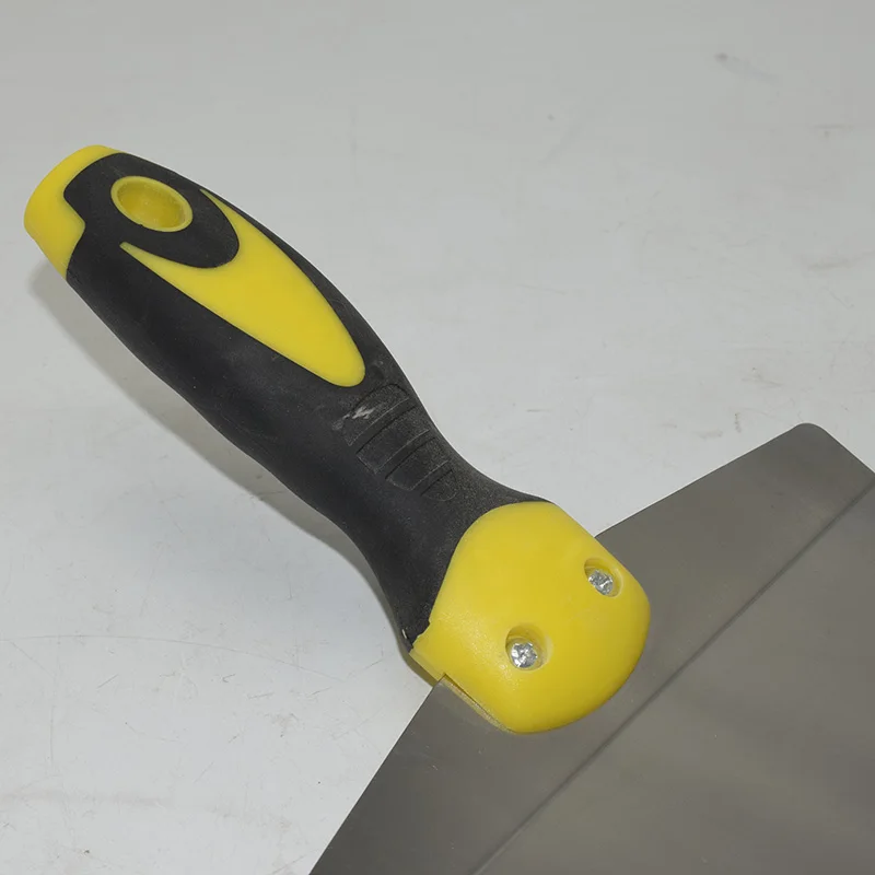 Imagem -05 - Curvo Raspador Ferramenta Drywall Raspador de Pintura Putty Knife Ferramenta de Cimento Punho de Plástico Espátula Spackle Knife Ferramenta de Mão Aço Inoxidável